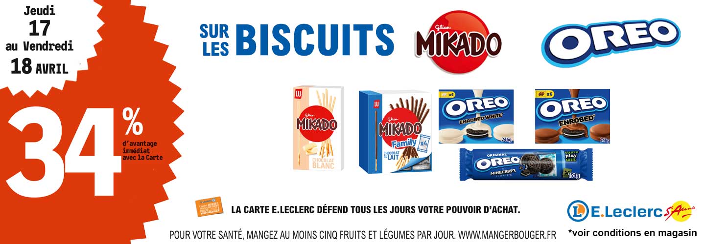 js biscuits mikado oreo