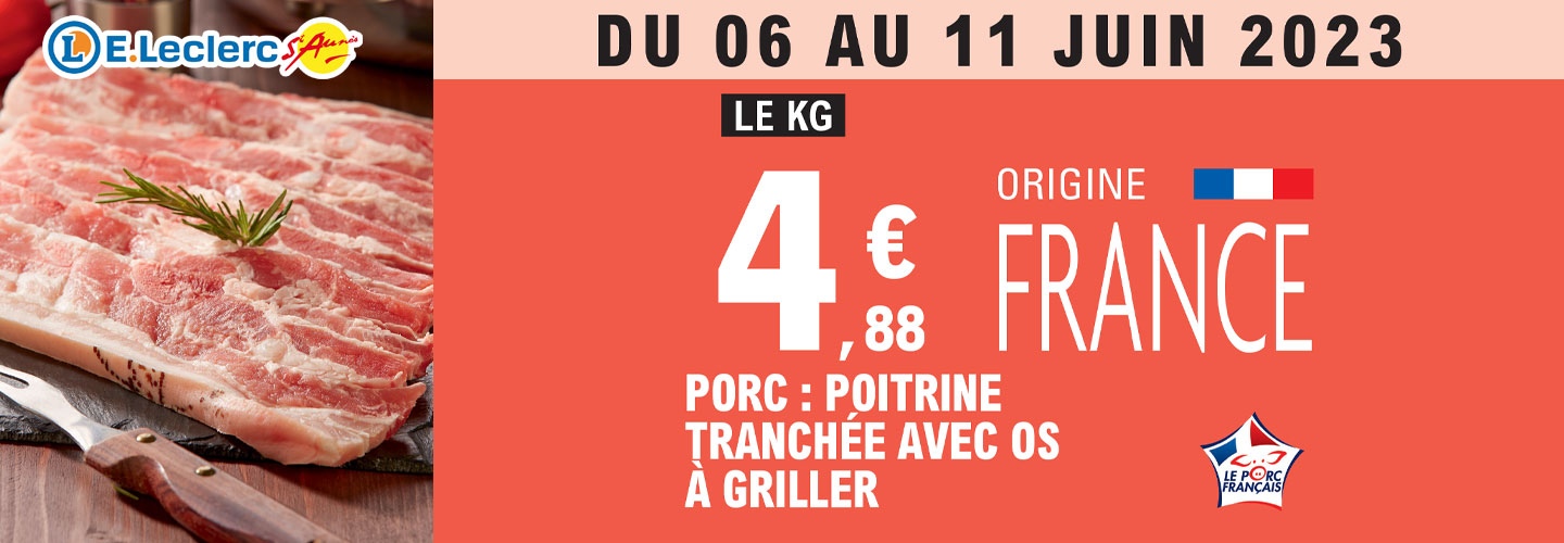 Frais trad porc