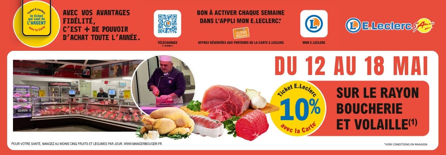 semaine évènement boucherie
